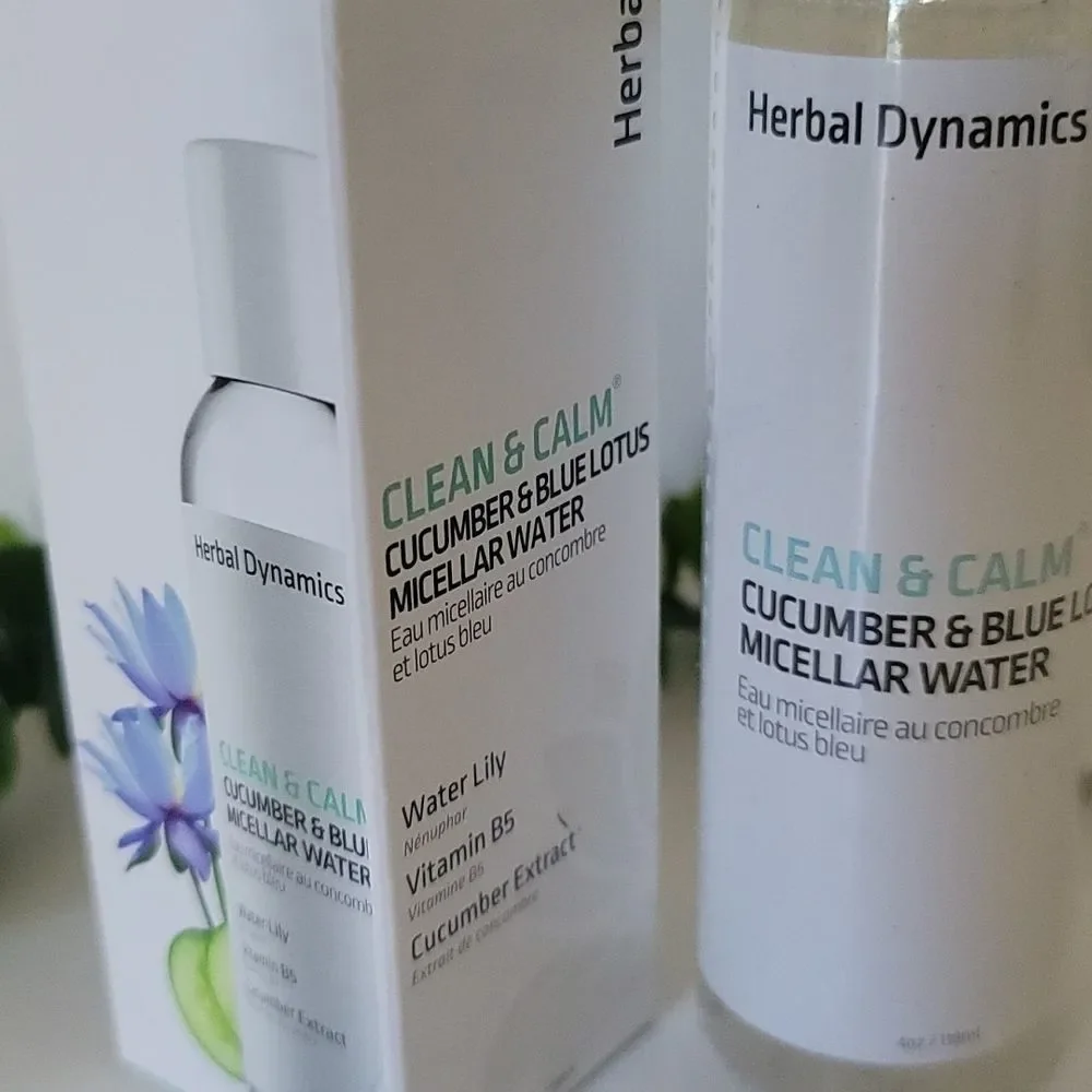 Herbal Dynamics Beauty Clean & Calm Cucumber & Blue Lotus Micellar Water